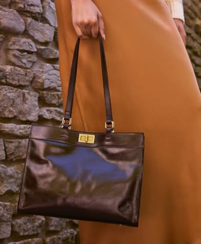 Lucinda Tote - Cuero envejecido vintage miniatura 2