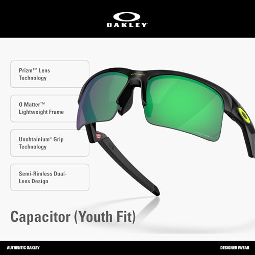 Image of Oakley Capacitor OJ9013 Rectangle Junior Sunglasses for Boys for Girls