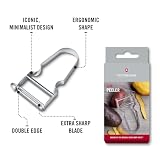 Victorinox STAR Sparschäler mit Inox-Griff, grau