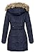 Geographical Norway Mujer Chaqueta de Invierno Parka Belissima Pelaje de XL Capucha...
