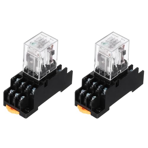 Relé 12V MY4NJ con base de enchufe para solucionar cortes de señal e intermitencias