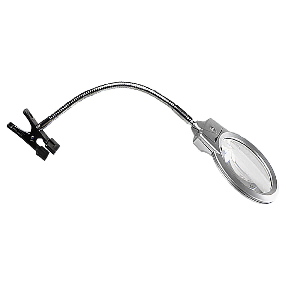 Pince auxiliaire flexible avec loupe lumineuse LED pour loisirs créatifs