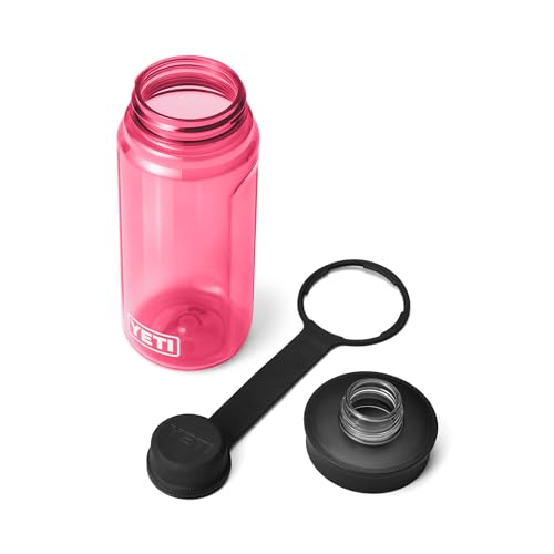 Image of YETI Yonder Water Bottle with Yonder Tether Cap, Lightweight, Leakproof and BPA-Free