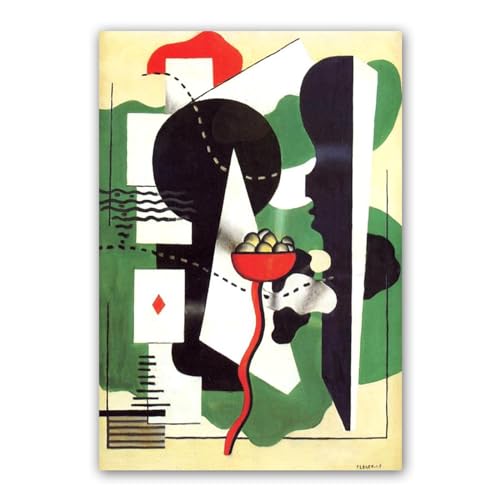 Toile d'art Abstrait Composition 22 Poster Mural Chambre Décoration Intérieure Moderne 40x56