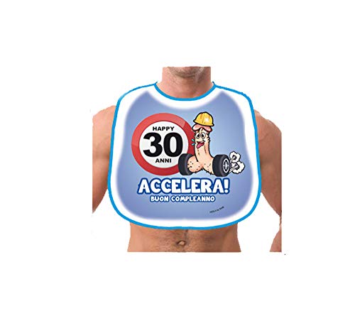 Macedonia BAVAGLIONE Sexy 30 Anni con Pene - Gadget Divertente Scherzo Stampato Idea Regalo Festa 30° Compleanno