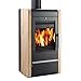 Produktbild Haas + Sohn 04 346 15 10 Haas+Sohn Aqua Trento easy wasserführender Kaminofen perl-anthrazit, Woodstone/A+