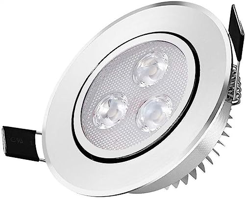Downlight LED en aluminium robuste de haute qualité avec lumière blanche 9W