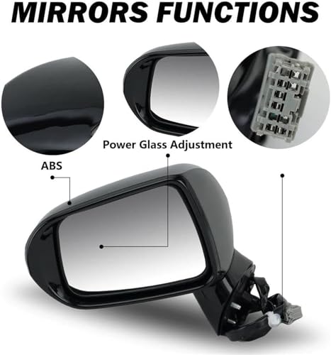 Couvercle rétroviseur Fit MK2 2005-2008 City 07