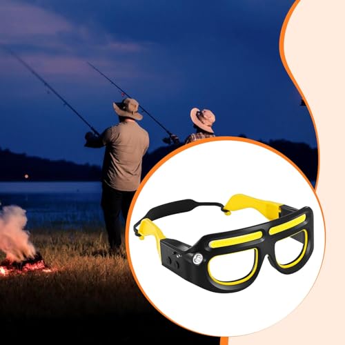Gafas con linterna LED evitan fatiga visual en reparación y trabajos a oscuras 4