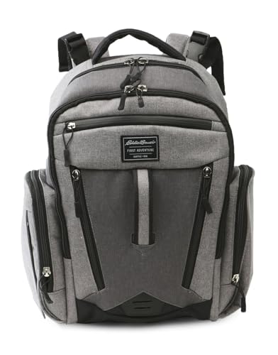 Image of Eddie Bauer Places & Spaces Bridgeport Diaper Bag Backpack, 1 Count (Pack of 1)
