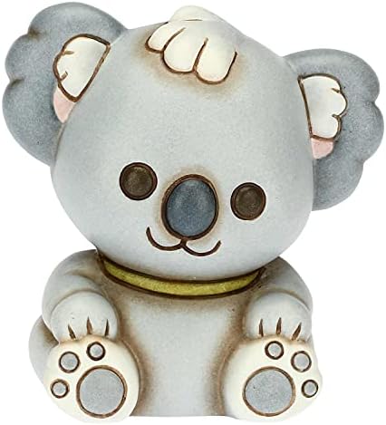 Thun – Soprammobile Sidney – Linea Teddy Friends – Living, Arredare la casa, Soprammobili – Ceramica – 7,8×5,7×8,6 cm h