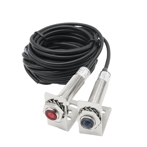 Interruptor fotoeléctrico M12 para automatización industrial y detección por haz láser 5