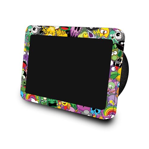 Image of Skin Compatible with Amazon Echo Show 8 (3rd Gen, 2023) - Monster Mash - Premium 3M Vinyl Protective Wrap Decal Cover - Easy to Apply | Crafted in The USA by MightySkins