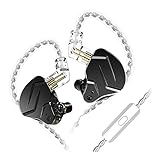KZ ZSN Pro X Dual Driver In Ear Earphone 1BA 1DD Wired Earphone HiFi Sport Gaming Earbuds Headphones Compatibility for Phone Computer Tablet with Gift Set
