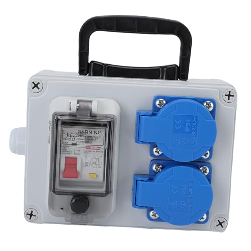Boîte de distribution d'énergie extérieure IP44 coffret électrique de chantier 10A - 3