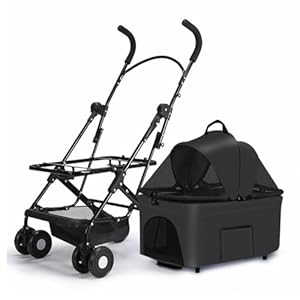 Haqmg HAQMG Wózek 3 w 1 dla Zwierząt