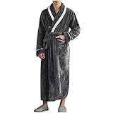 RYTEJFES Bademantel Damen Herren Kurz Bademantel Herren Damen Baumwolle Bademäntel Saunabademantel Frottee Saunakilt Bathrobe Kimono Negligee Saunatuch Sauna Bademantel Morgenmantel #