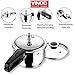 Vinod Splendid Plus Handi Stainless Steel Pressure Cooker, (2.64 Quart)