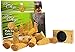 New Age Imports Palo Santo Cones, 12 Cones with Wooden Burner