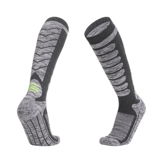 Ski Socks and Thickened Mountaineering Socks for Outdoor Sports with Towel Soles(M)3