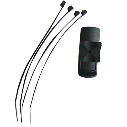 MagiDeal Support Mont Guidon Vélo pour Garmin eTrex Dakota 10 20 30 GPS Rino Fixation Barre-Prise Attaches Câble