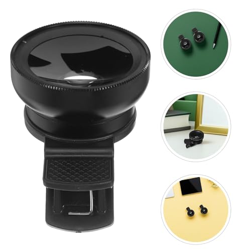 Kisangel 2pcs Smartphone Attachable Lens Wide Angle and Macro Lens for Cell Phone Photography Mobile Phone Camera Lenses Kit for Outdoor Travel - Image 9