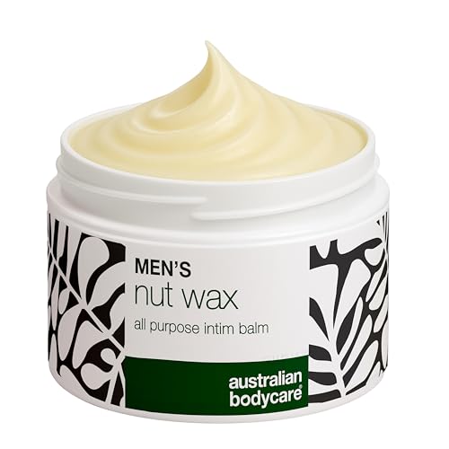 Cera íntima para hombres contra sudor, roce e irritación en la zona íntima – con manteca de karité, escualano y bisabolol calmante