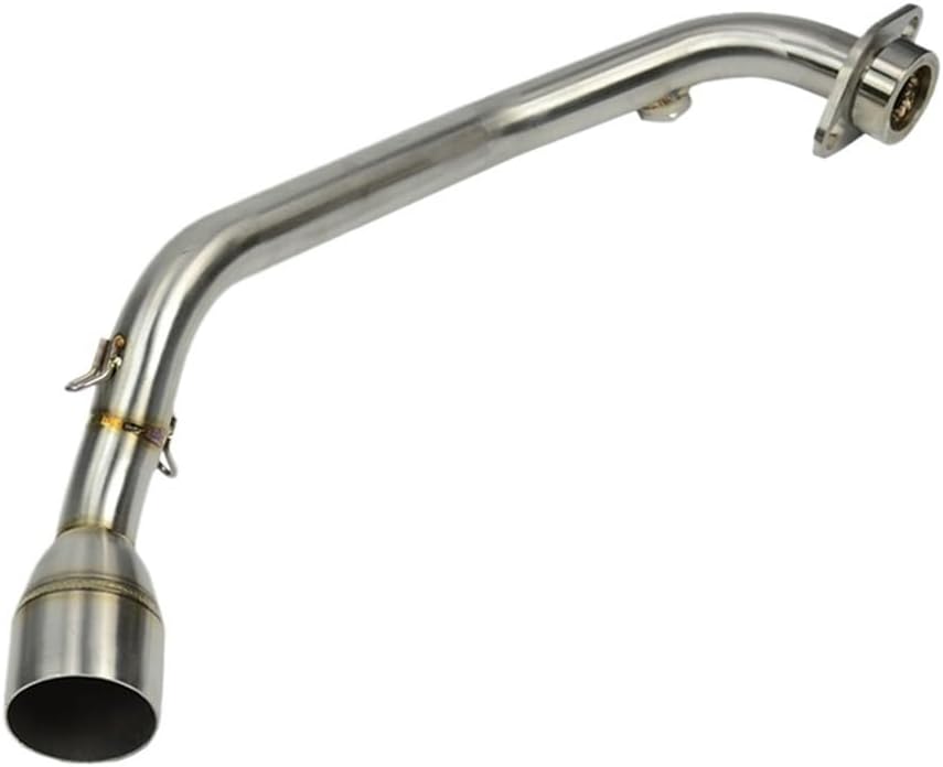 オートバイの排気フロントミドルリンクパイプモトエスケープステンレス
