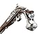 George Washington Flintlock Airsoft Co2 Powered Airsoft Pistol Collab w/HFC (Color: Silver)