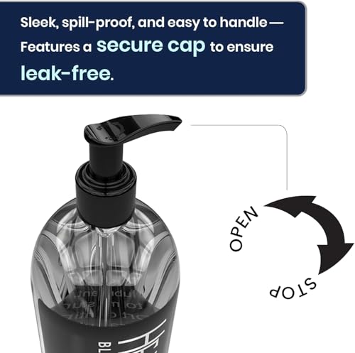 Image of Healthy Vibes Silicone Based Lube 32 oz for Latex Condoms & Hard Sex Toys, Long Lasting Easy Clean Gel Lubricant w /Hand Pump, Sexual Personal Privacy Enhancer for Men Women Couples Anal Lubrification