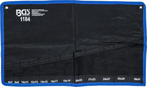 BGS 1184-LEER | Tetron-Leertasche für Doppel-Maulschlüssel-Satz Art. 1184...