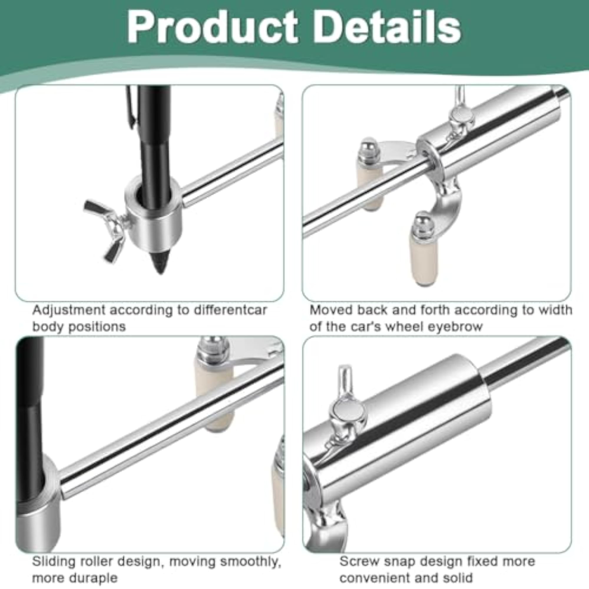 Car Denting Tool, Wheel Eyebrow Parallel Scriber