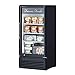9.3cf Glass Door Merchandiser Freezer with 3 Shelves