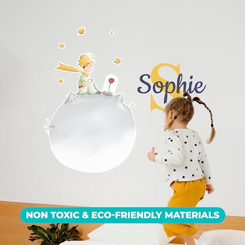 Vinilo decorativo personalizado EGD con nombre y rosas miniatura 5
