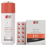 DS Laboratories Revita Shampoo & Revita Tablets, Hair Thickening Shampoo & Hair Vitamins for Thicker Hair Growth, DHT Blocker & Biotin Shampoo, Hair Thickening Products for Men & Women