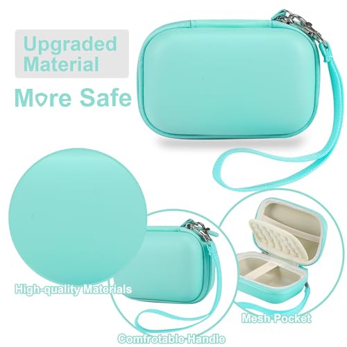Funda para cámara digital Leayjeen verde pequeña miniatura 5