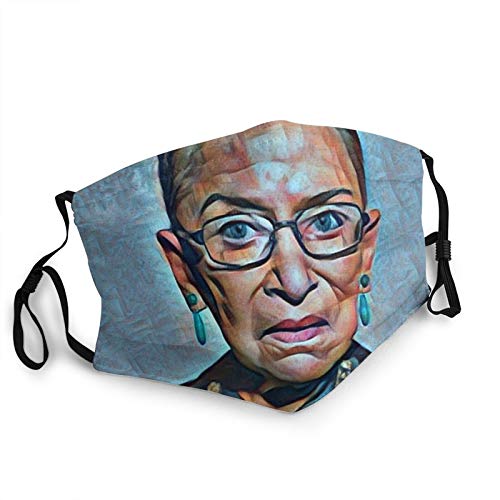 Masks-RBG Gold Halsband verstellbar staubdicht wiederverwendbar - Pink - Einheitsgröße
