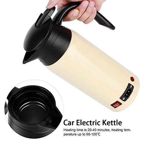 Hervidor Eléctrico para Auto 800ml 24V Acero Inoxidable miniatura 6