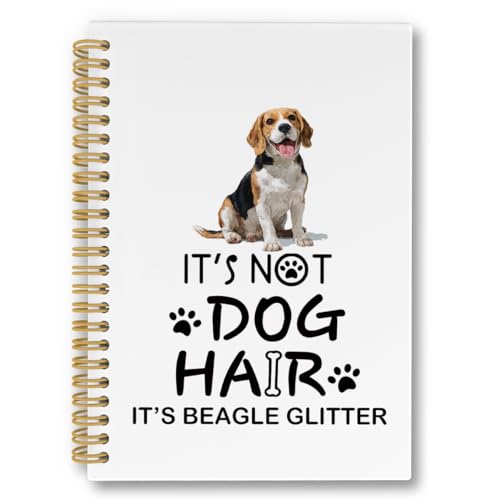 Carnet de journal intime Beagle pour écrire ses pensées au bureau ou à l'école
