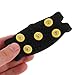 NIYANGLE Outdoor 5-Tooth Ice Cleats for Shoes, Silicone Anti-Slip Traction Spikes for Winter Walking on Ice, Snow, and Mud, Sturdy Shoe Grips for Men and Women
