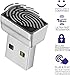 TNP Nano USB Fingerprint Reader for Windows 10/11 Hello - Security Key Biometric Scanner Sensor Dongle Module for Instant Acess, Password-Free Login, Sign-in, Lock, Unlock PC & Laptops