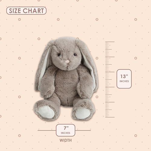 MON-AMI-Coco-The-Bunny-Stuffed-Animal–13-Brown-Soft-Cuddly-Huggable-Rabbit-Plush-Toy-Nursery-Decor-Great-for-Kids-of-All-Ages MON AMI Coco The Bunny Stuffed Animal–13 Brown Soft Cuddly Huggable Rabbit Plush Toy Nursery Decor Great for Kids of All Ages