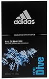 ADIDAS Ice Dive Eau de Toilette Natural Spray For Him 100ml - 3.4oz