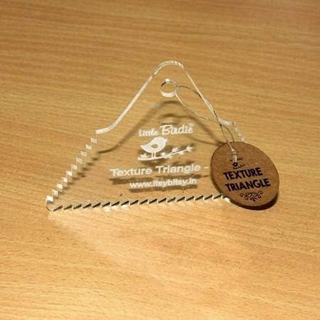 Itsy Bitsy- Texture Triangle Tool- Slit Tooth