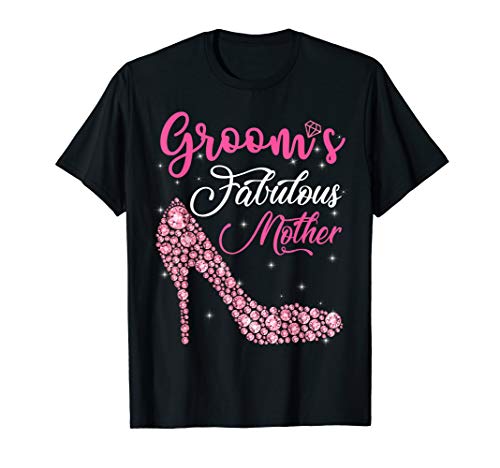 Light Gems Groom's Fabulous Mother Happy Marry Day Vintage T-Shirt