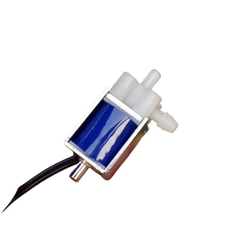 JQF1418130 DC 5V-6V 2-Position 3-Way Small Mini Electric Solenoid Valve Micro Air Flow Control Valve DIY Blood Pressure Monitor