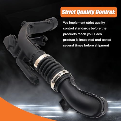 XQSMWF Air Intake Duct Pipe Compatible with Nissan Versa Note 1.6L l4 GAS 2013-2019# 16554-9KA0B 165549KA0B Engine Air Cleaner Intake Duct Resonator by XQSMWF - Used condition - Image 5