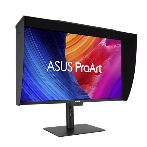 Image of ASUS ProArt Display PA27UCGE Professional Monitor - 27-inch, 4K (3840 x 2160), IPS, 600 nits, 98% DCI-P3, Delta E<1 Color Accuracy, 160Hz, Built-in Motorized Colorimeter, Self /Auto Calibration