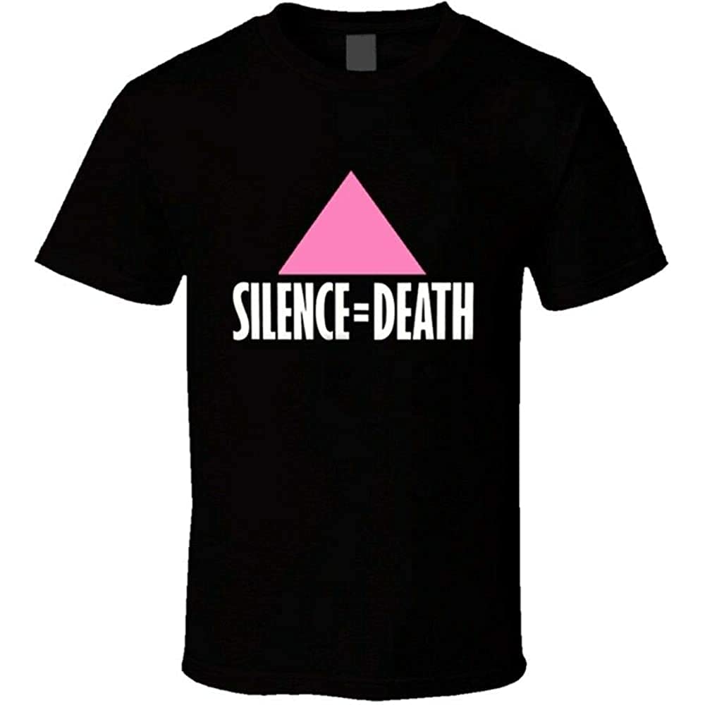 douba Silence Equals Death Funny Dallas Buyers Club Popular Movie T Shirt Black M