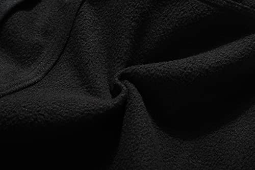 BenBoy Damen Wanderhose Wasserdicht Skihose Softshellhose Winddicht Outdoorhose Winter Warm Gefüttert Trekkinghose Snowboardhose KZ11032W-Black-L